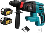 Avvitatore Elettrico A Percussione Senza Spazzole, Alta Velocità 3500 Giri/Min, Diametro Massimo Di Foratura 26 Mm, 2 Scatole Di Batterie