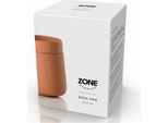 Zone Denmark AufbewahrungsbehäLter Nova One Mandarin Mit Deckel, Steinzeug, Orange, 290 Ml, 33283
