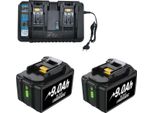 Batteria Ricaricabile, Capacità 9000Mah, Compatibile Con Diversi Modelli, Caricatore 2Pcs 9.0