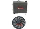 Radiatore In Alluminio Per Toyota Hilux, Design A 3 File, Capacità Di Raffreddamento Migliorata, Struttura Resistente Saldata A Tig