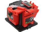 Affilatore Elettrico Multifunzionale Per Scalpelli, Velocità Di Affilatura Rapida, Angolo Regolabile, Rosso-Arancio
