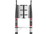 Scala Telescopica, Altezza, Acciaio Inox, Portata 150 Kg, 4,4 M