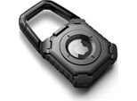 Custodia Tech-Protect In Poliammide Per Apple Airtag 1 / 2 - Nero