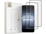 Tech-Protect Glass Fit+ Confezione Da 2 Pezzi Per Oneplus Nord 5 - Nero