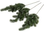 Kunstzweig BOTANIC-HAUS "Tannenzweig Nisse", GrüN, B:16Cm H:60Cm T:12Cm Ø:16Cm, Kunststoff, Kunstpflanzen, Kunstzweig