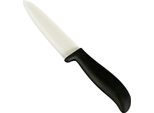 My Basics JKT336 Mb Coltello In Ceramica, Coltello Da Intaglio, Lama Da 15 Cm, Nero/Bianco