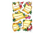 Etichette Decorative Motivi Natalizi. 2 Fogli.