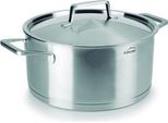Pentola Per Arrostire Lacor Con Coperchio Foodie 16X7,5CM, Acciaio Inox, Grigio, 16 Cm
