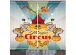 Tenda Da Circo Arande, Spettacolo Magico Sotto Il Tendone Del Circo, Comunicazione Vintage, Artista Aereo, Acrobata, 280 X 225 Cm, Multicolore