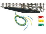 MäRklin Electric Right Turnout - Track - MäRklin - Schwarz - Gelb (8563)