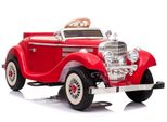 Mercedes Benz Oldtimer 540K Kinderfahrzeug Elektrofahrzeug 12V/10Ah Ledersitz EVA Soft Reifen Rot