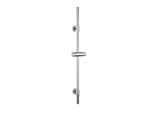 Wenko Asta Doccia Basic Cromata, 66 Cm, Argento Lucido, Acciaio Inossidabile Cromato