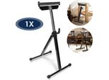 Fiqops 1X Cavalletto A Rulli Ruote Supporto Per Materiale Regolabile In Altezza Cavalletto Di Supporto Cavalletto A Rulli Banco Da Lavoro