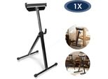 Jiubiaz 1X Supporto A Rulli Supporto Per Materiali Regolabile In Altezza Ruote Supporto A Rulli Pieghevole