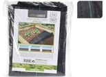Tessuto Di Sottofondo 100G/M² Permeabile All'acqua E Resistente Ai Raggi Uv 1X10M Nero
