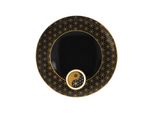 Goebel Lotus Yin Yang Schwarz (Teller, Fine Bone China)