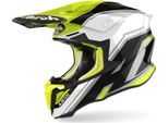 Casco Motocross Airoh Twist 2.0 Shaken, Giallo, Xs (53/54)