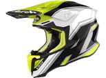 Casco Da Motocross Airoh Twist 2.0 Shaken, Giallo, Xl (61/62)