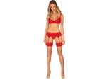 Obsessive - Set 3 Pezzi Ingridia - Rosso