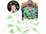 Toi-Toys - Mondo Dei Dinosauri - Adesivi Fluorescenti Per Dinosauri Adesivi Luminosi Per Dinosauri
