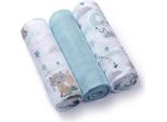 Pannolini Per Bambini In Bambù 3 Pezzi, Indiani - Blu