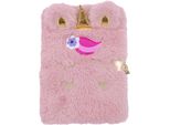 Agenda Con Lucchetto A5 Peloso Unicorno Rosa Astrapap Astra