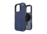 Speck Presidio2 Pro Clicklock & Magsafe - Custodia Per Iphone 16 Pro (Coastal Blue / Dust Grey / White)