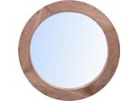 Ptmd Specchio A Canale In Legno - Ø60 Cm