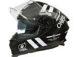 O´Neal Casco Challenger Warhawk Nero/Bianco/Rosso Xxl (63/64 Cm)