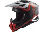 Casco Moto Xl LS2 MX703 C X-FORCE Victory Red-White 06 Casco Enduro