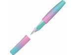Pelikan 300010105 Pelikan Twist® Color Blocking PatronenfüLler Mint/ Rose M (Mittel)
