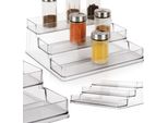 Mensola Da Cucina Mensola Da Cucina Portaspezie A 3 Ripiani 3 Livelli 25,5X23,5X10,5 Cm
