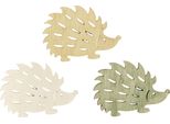 Decorazioni Sparse In Legno A Forma Di Riccio, Figura Decorativa Autunnale Verde Marrone Bianco 72 Pezzi, 72 Pezzi