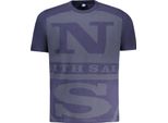 T-Shirt Manica Corta Girocollo Logo North Sails 996019000 BL0802 : Taglia - L Taglia: L