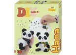 Hama Ferro Su Perline 3258 Hama Ferro Su Perline Midi 3D "Panda"", Confezione Regalo"