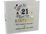 Album Fotografico Signography Birthday Girl 4 X6 - 21St WD698 (Taglia Unica) (Bianco)