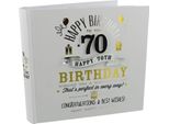 Album Fotografico Signography Birthday Girl 4 X 6 - 70° WD703 (Taglia Unica) (Bianco)
