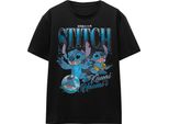 Lilo & Stitch - Maglietta "Homage"" Da Donna TV20089 (L) (Nero)"