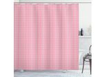 Abakuhaus Tenda Da Doccia Botanica, Tema Floreale Illustrazione Romantica Rose Ripetitive, 175 X 180 Cm, Rosa Pallido E Tortora Caldo