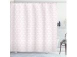Abakuhaus Tenda Da Doccia Botanica, Romantica Stampa Monocromatica Doodle Con Semi Di Dente Di Leone Rosa, 175 X 240 Cm, Rosa Pallido Baby Pink