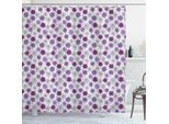 Abakuhaus Tenda Da Doccia Con Motivi Floreali, Motivi Vintage Con Fiori Ditsy Spring Season Bouquet, 175 X 180 Cm, Viola Grigio Lavanda Grigio