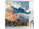 Abakuhaus Tenda Da Doccia Island, Stokksnes Versante Sulla Costa Sud-Orientale, 175 X 200 Cm, Multicolore