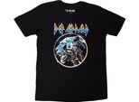 Def Leppard - Maglietta Uomo/Donna Unisex RO14237 (Xxl) (Nero)