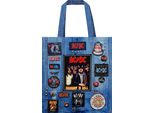 Ac/Dc - Borsa Tote "Highway To Hell"" RO14239 (Taglia Unica) (Denim)"