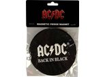 Ac/Dc - Magnete Da Frigo "Back In Black"" RO14295 (Taglia Unica) (Nero/Bianco)"