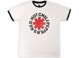 Red Hot Chilli Peppers - Maglietta Uomo/Donna Unisex, Logo RO14311 (Xl) (Bianco)