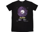 Prince - Vestito Con T-Shirt "Purple Rain"" Per Donna RO14346 (Xl) (Nero)"