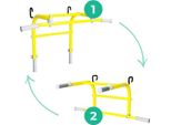 Barra Per Trazioni 2W1 Next Basic Gialla, Fino A 100 Kg