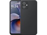 Adatto Per Motorola Moto G55 Custodia Del Telefono Custodia Flessibile In Silicone Tpu - Custodia Posteriore Flessibile In Silicone Tpu - Nero - Smartphonics