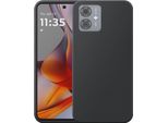 Adatto Per Motorola Moto G75 Custodia Del Telefono Custodia Flessibile In Silicone Tpu - Custodia Posteriore Flessibile In Silicone Tpu - Nero - Smartphonics